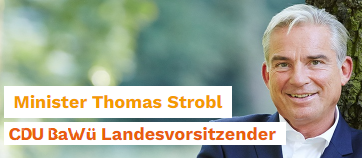Homepage von Angela Merkel